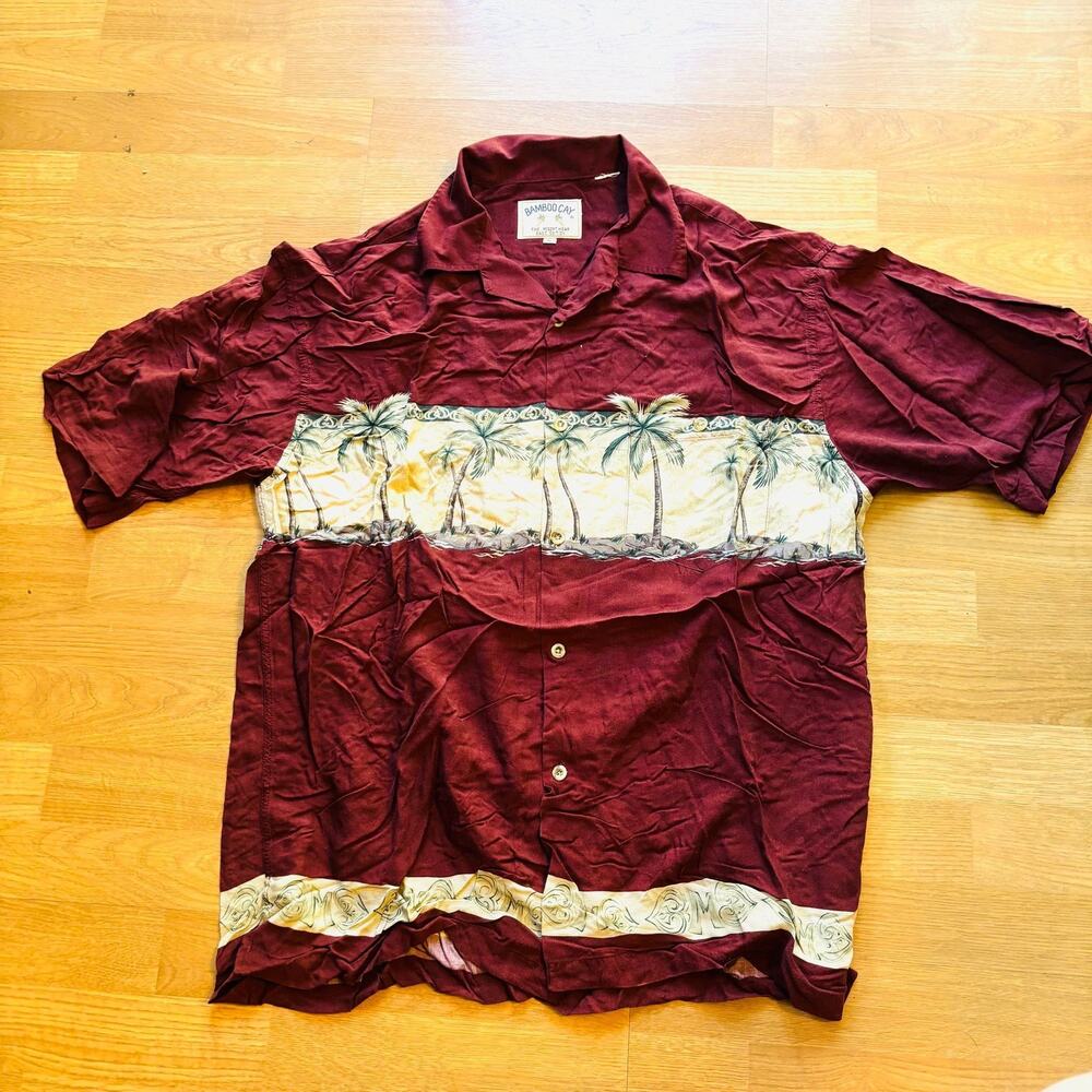 VINTAGE HAWAIIAN SHIRT XL LOOP COLLAR